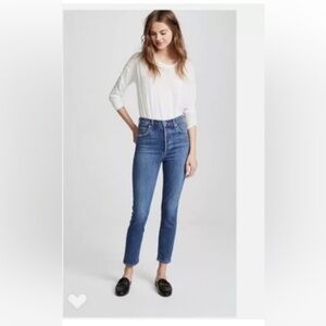 AGOLDE Nico High Rise Button Fly Jeans Size 26 Women’s